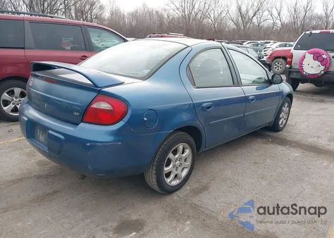 2003 Dodge Neon Sxt из США, поврежденный, VIN 1B3ES56C63D103551